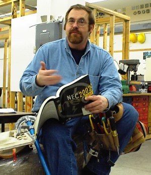Master Electrician and technical instructor Steve Arne